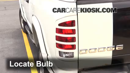 2002 Dodge Ram 1500 4.7L V8 Crew Cab Pickup (4 Door) Lights Tail Light (replace bulb)